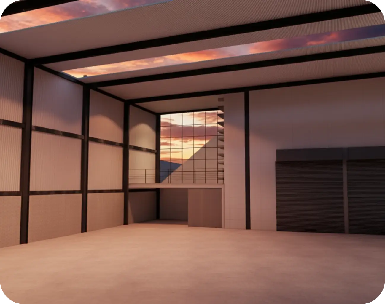 Interior nave industrial