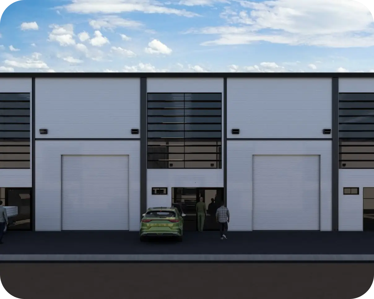 Vista aérea de PractiPark Norte